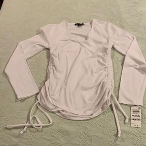 NWT. INC top. Medium. White
